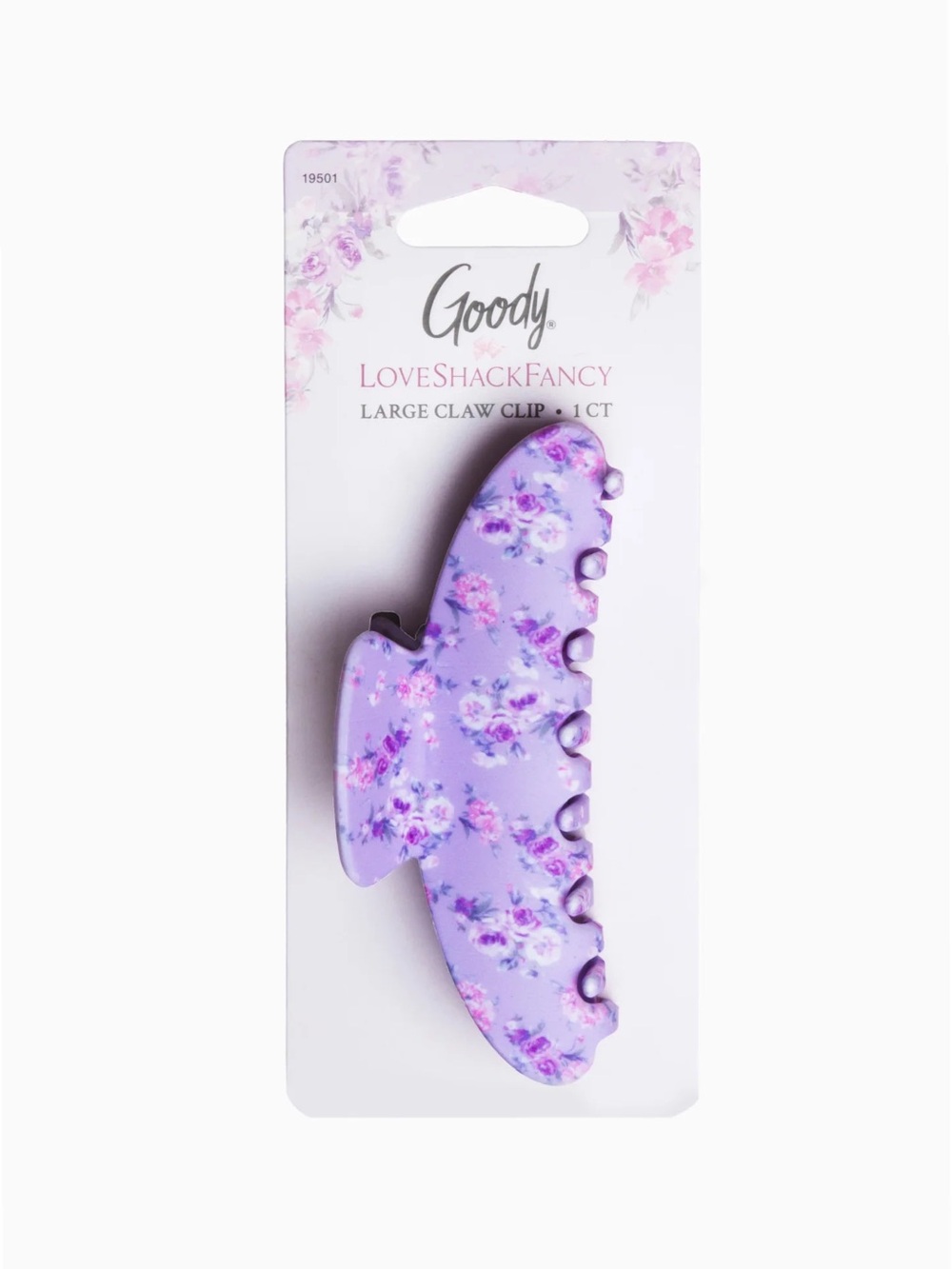 LoveShackFancy X Goody LIMITED EDITION Large Claw Clip - HAPPY THOUGHTS NWT - Picture 2 of 7